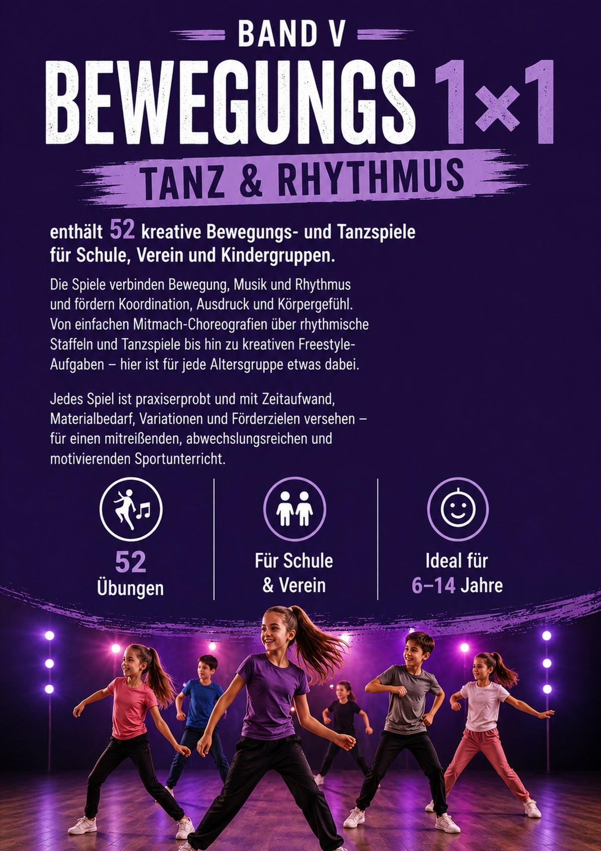 Bewegungs 1×1 Tanz, Rückseite