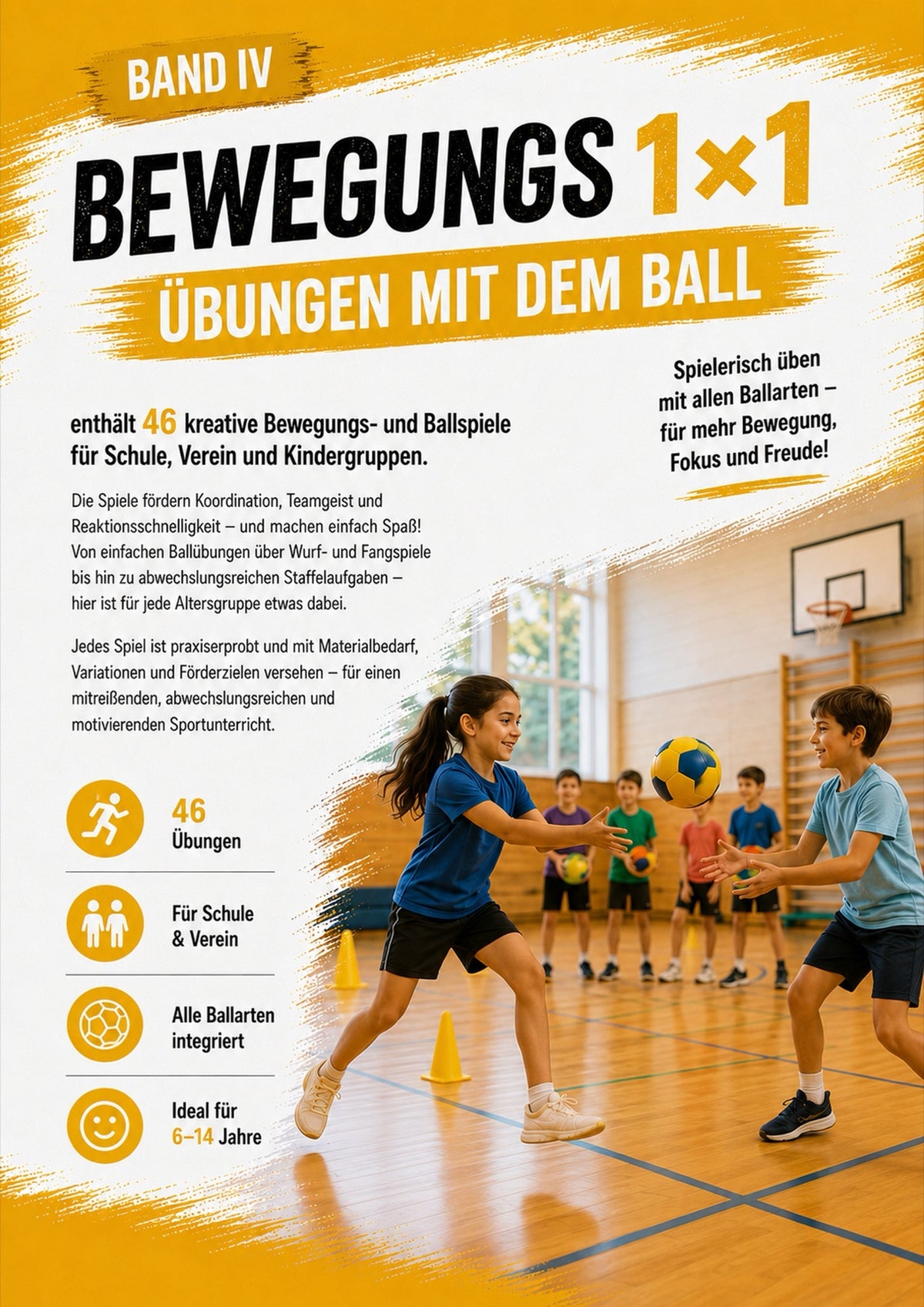 Bewegungs 1×1 Ball, Rückseite