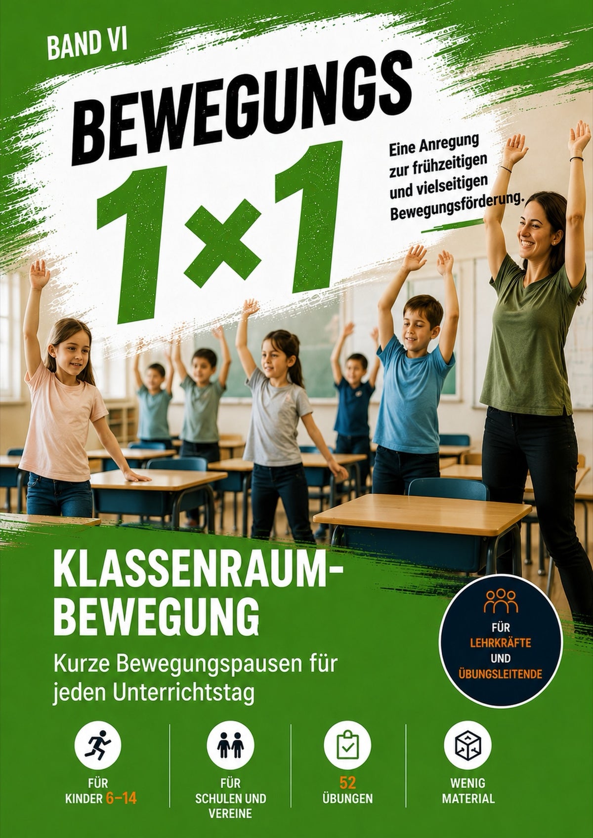 Bewegungs 1×1 Klassenzimmer, Cover