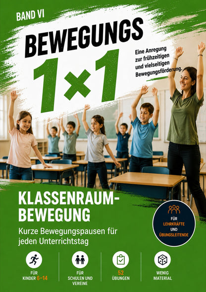 Bewegungs 1×1 Klassenzimmer, Cover