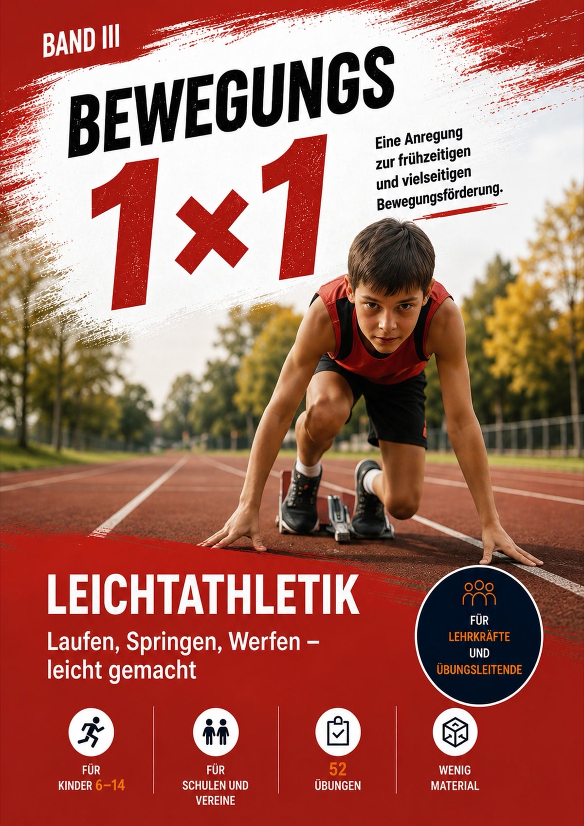 Bewegungs 1×1 Leichtathletik, Cover