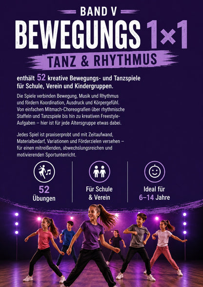 Bewegungs 1×1 Tanz, Rückseite
